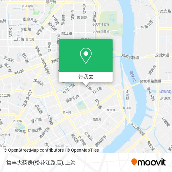 益丰大药房(松花江路店)地图