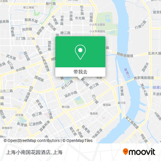 上海小南国花园酒店地图