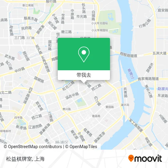 松益棋牌室地图