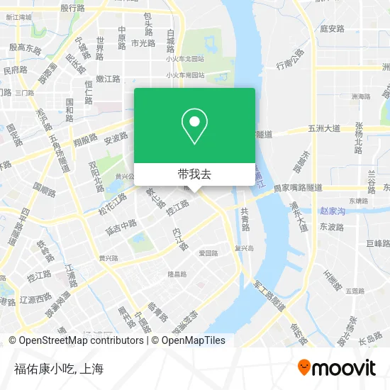 福佑康小吃地图