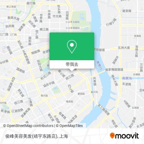 俊峰美容美发(靖宇东路店)地图