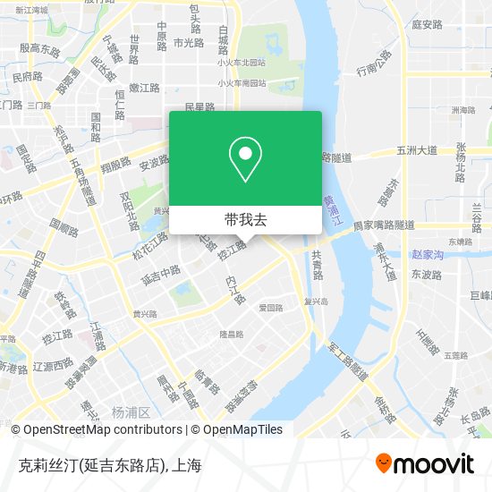 克莉丝汀(延吉东路店)地图