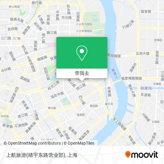 上航旅游(靖宇东路营业部)地图