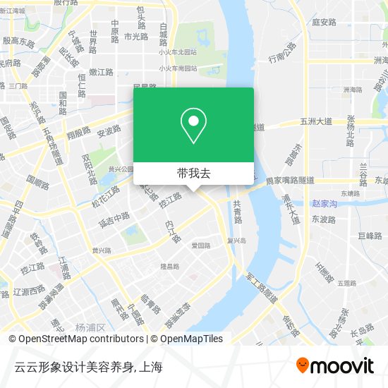 云云形象设计美容养身地图