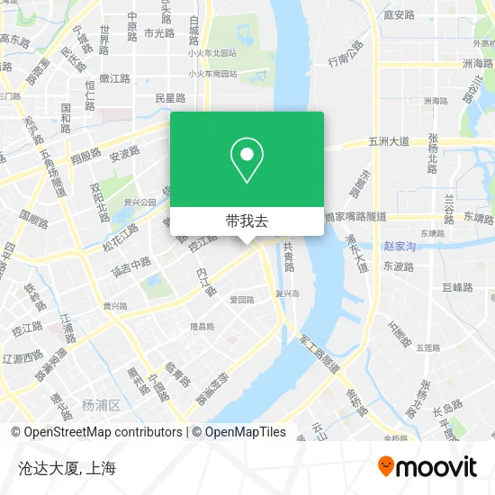 沧达大厦地图