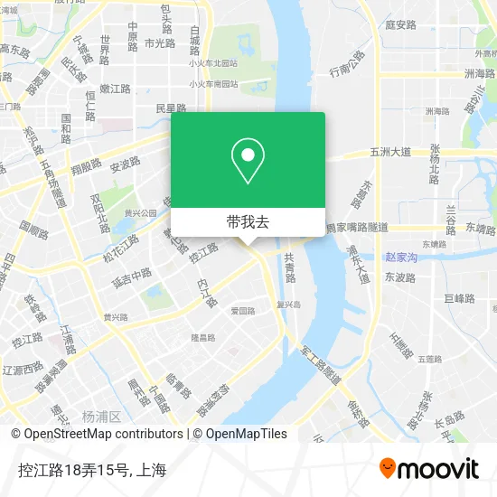 控江路18弄15号地图