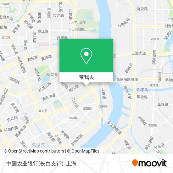 中国农业银行(长白支行)地图