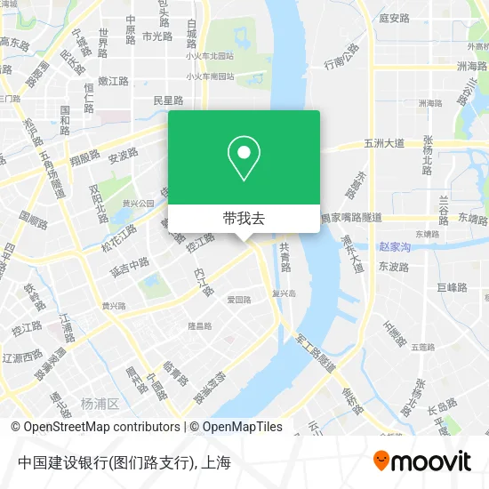 中国建设银行(图们路支行)地图