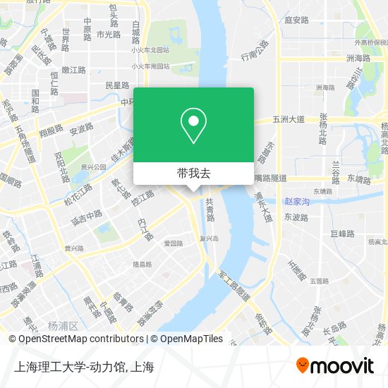 上海理工大学-动力馆地图