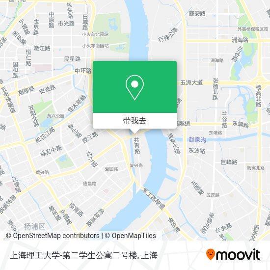 上海理工大学-第二学生公寓二号楼地图