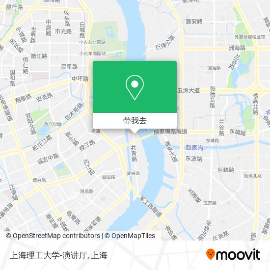 上海理工大学-演讲厅地图