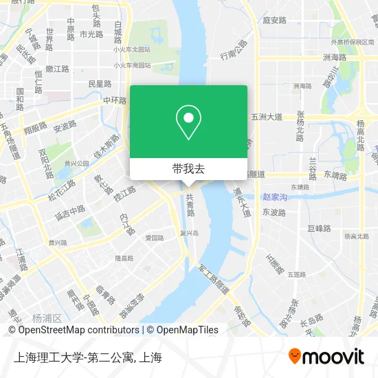 上海理工大学-第二公寓地图