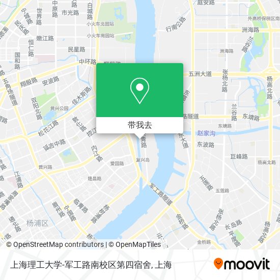 上海理工大学-军工路南校区第四宿舍地图