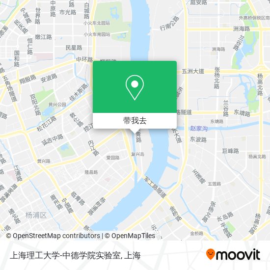 上海理工大学-中德学院实验室地图