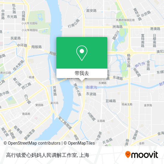 高行镇爱心妈妈人民调解工作室地图