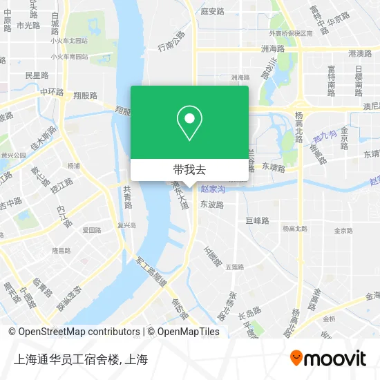 上海通华员工宿舍楼地图