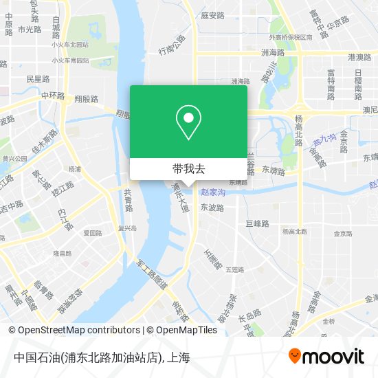 中国石油(浦东北路加油站店)地图