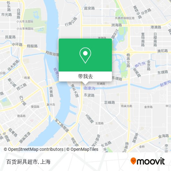 百货厨具超市地图