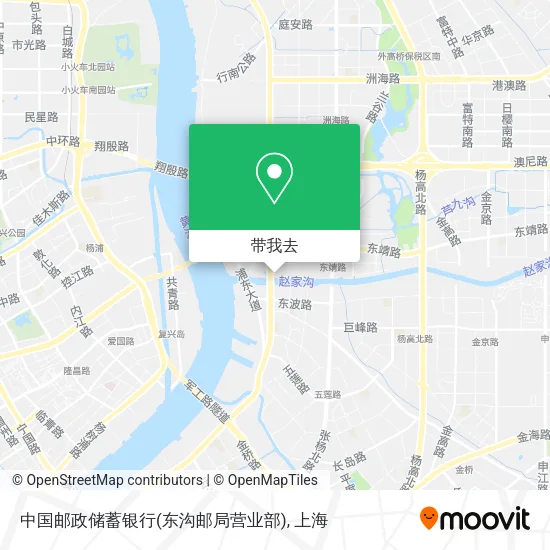 中国邮政储蓄银行(东沟邮局营业部)地图