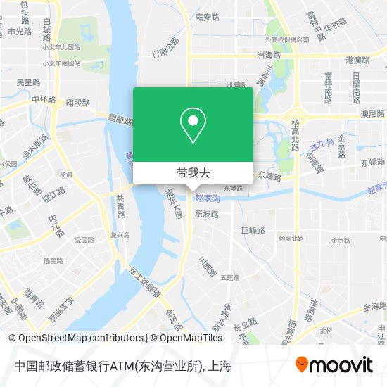 中国邮政储蓄银行ATM(东沟营业所)地图