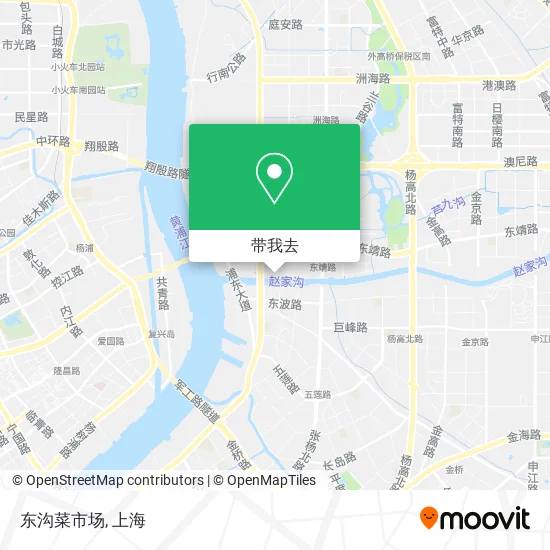 东沟菜市场地图