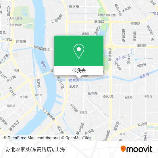 苏北农家菜(东高路店)地图