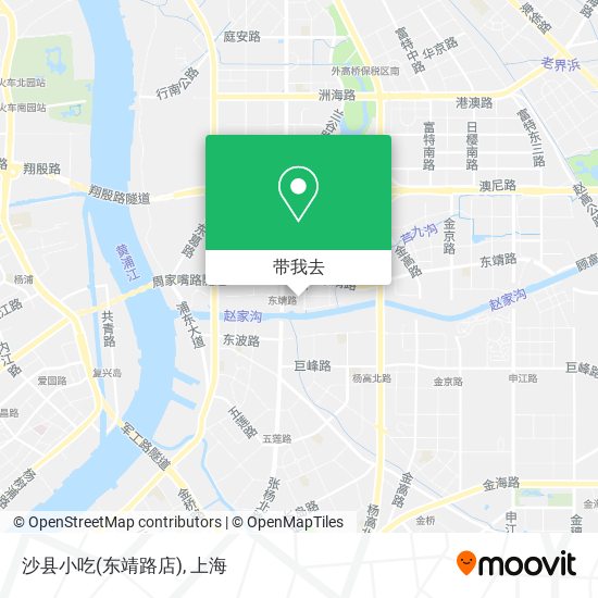 沙县小吃(东靖路店)地图