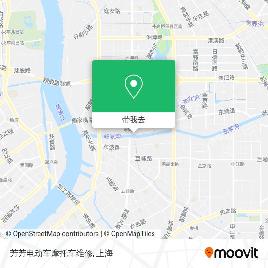 芳芳电动车摩托车维修地图