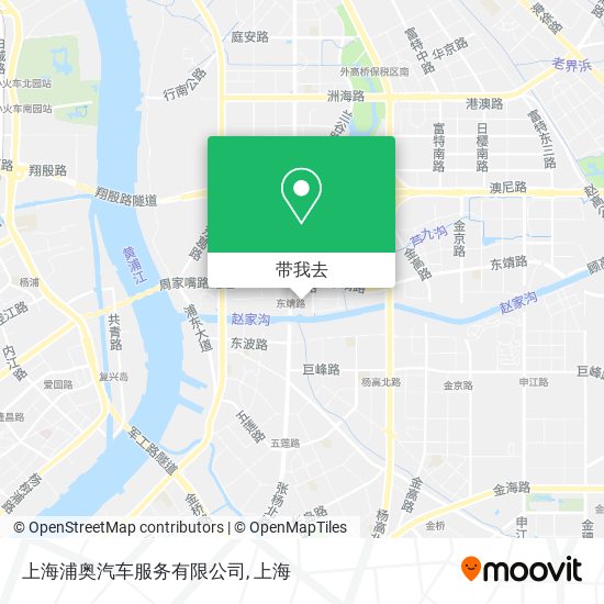 上海浦奥汽车服务有限公司地图