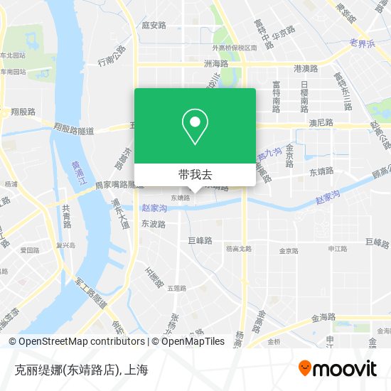 克丽缇娜(东靖路店)地图