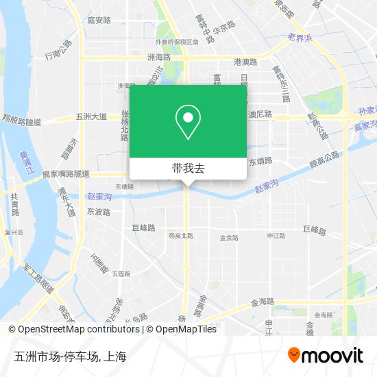 五洲市场-停车场地图