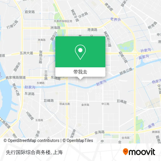 先行国际综合商务楼地图