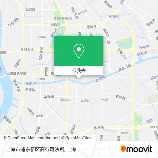 上海市浦东新区高行司法所地图