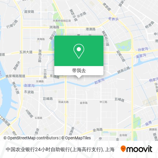 中国农业银行24小时自助银行(上海高行支行)地图
