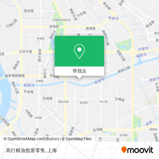 高行粮油批发零售地图