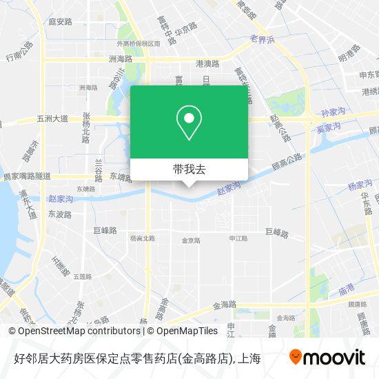 好邻居大药房医保定点零售药店(金高路店)地图