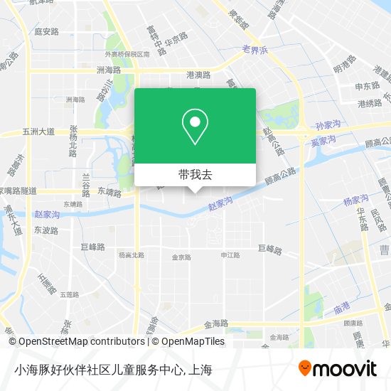 小海豚好伙伴社区儿童服务中心地图