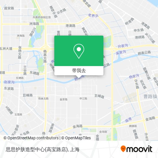 思思护肤造型中心(高宝路店)地图