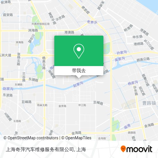 上海奇萍汽车维修服务有限公司地图