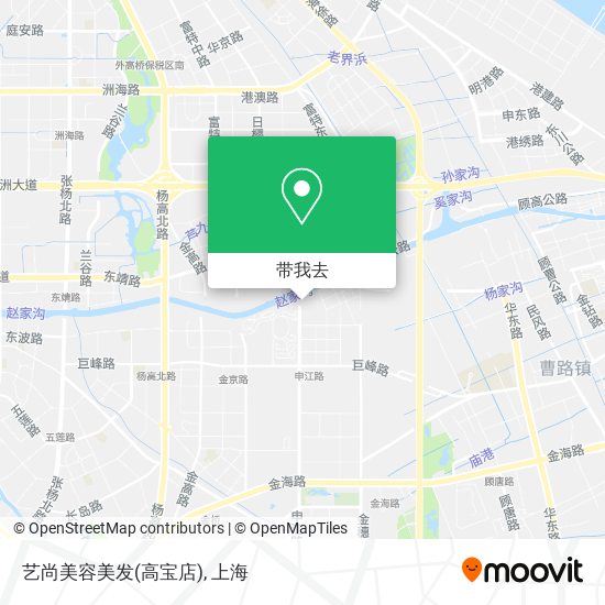 艺尚美容美发(高宝店)地图