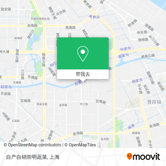自产自销崇明蔬菜地图