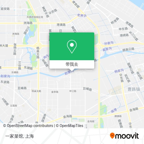 一家菜馆地图