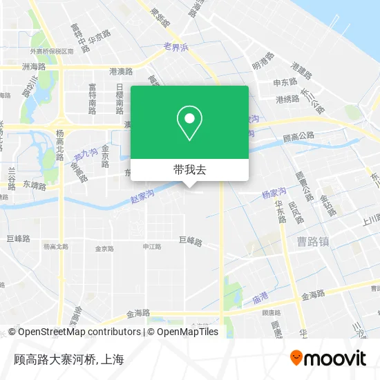 顾高路大寨河桥地图