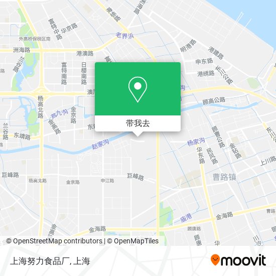 上海努力食品厂地图