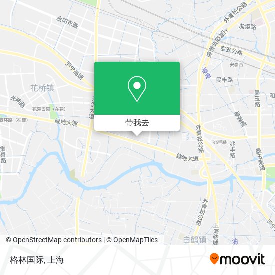 格林国际地图