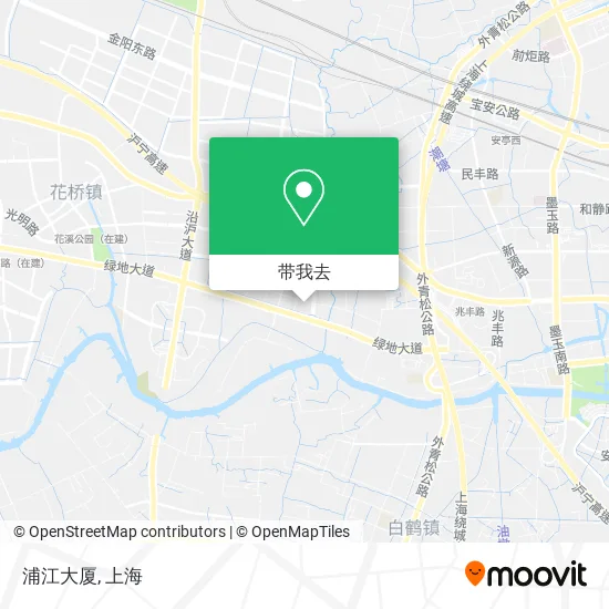 浦江大厦地图