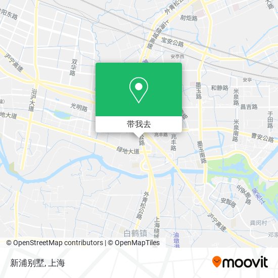 新浦别墅地图