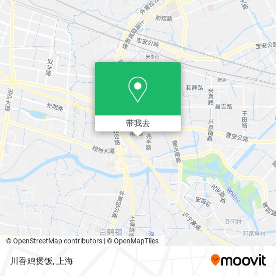 川香鸡煲饭地图