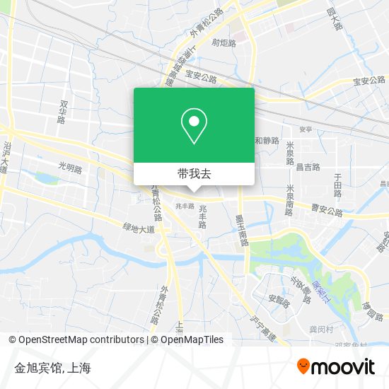 金旭宾馆地图