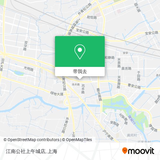 江南公社上午城店地图